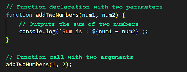 JavaScript function return values