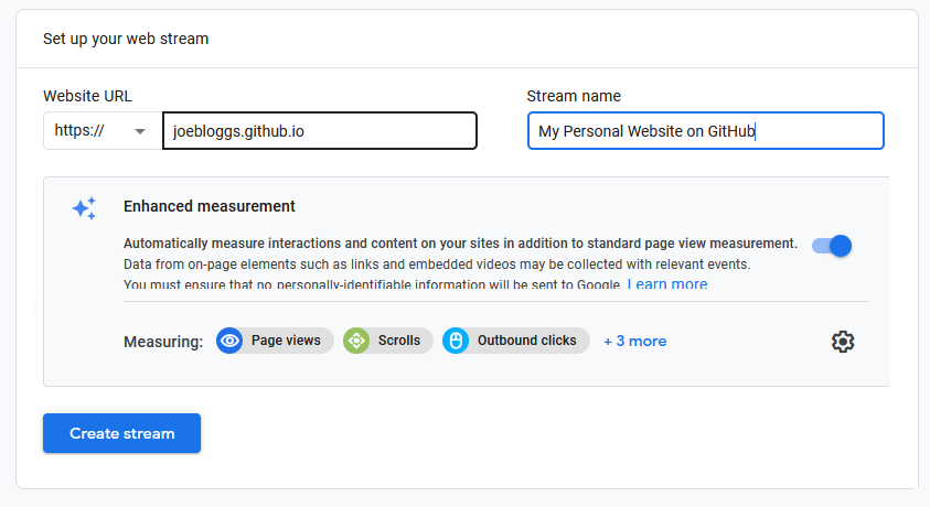 Tutorial: Set up Google Analytics