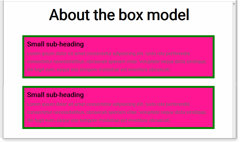 Introduction to the Box Model